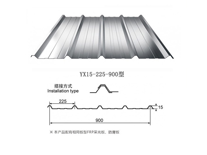 YX15-225-900型彩鋼板